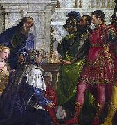 Paolo  Veronese Family of Darius before Alexander Germany oil painting artist